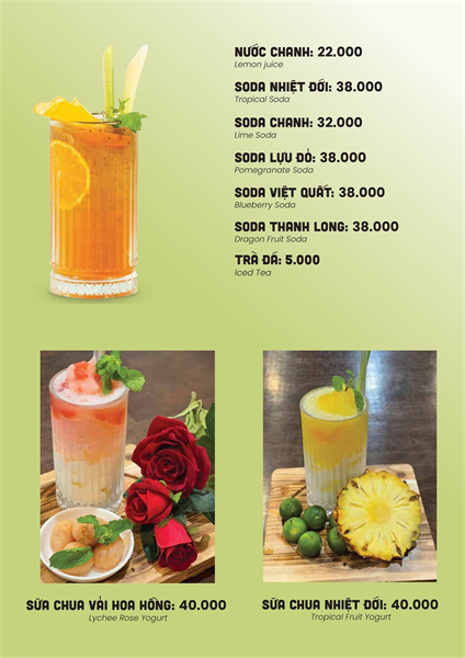 Menu Nhà hàng hải sản cơm niêu Vuông Tròn30